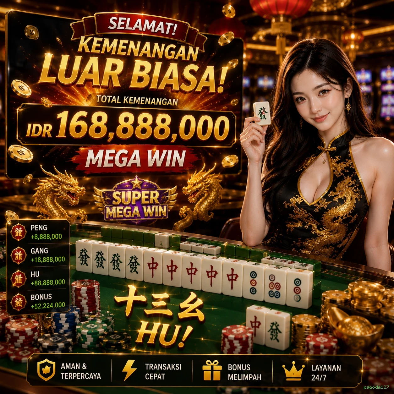 Ikon aplikasi pagoda127 resmi